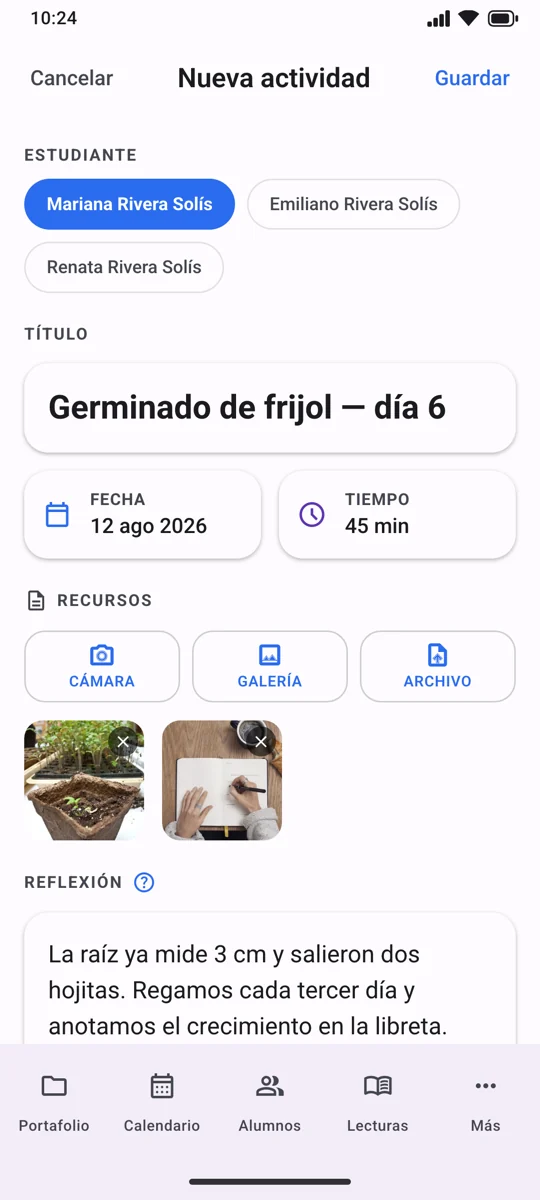 Nueva actividad en EVIAP